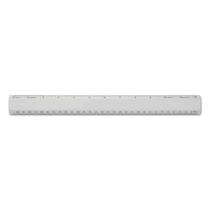 Regla metálica ALUMICOLOR 60cm/24" plata