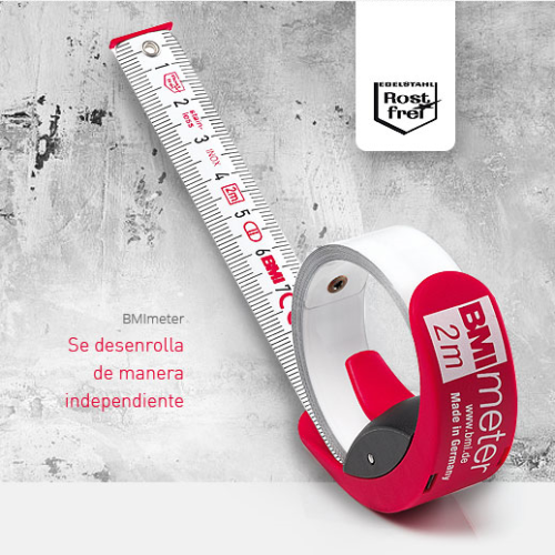 Cinta métrica de bolsillo Meter 2m