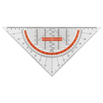 Escuadra d/geometría ARISTO College 25cm