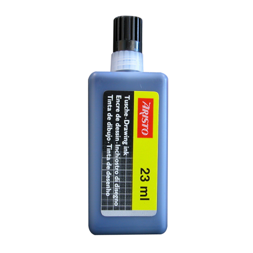 Tinta china ARISTO azul, frasco 23ml