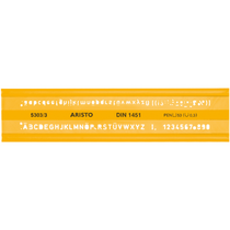 Normógrafo para letra de 3 mm ARISTO