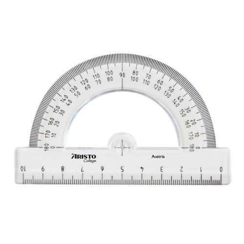 Transportador semicircular 10 cms ARISTO