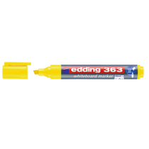 Marcador p/pizarra p.bisel EDDING amaril