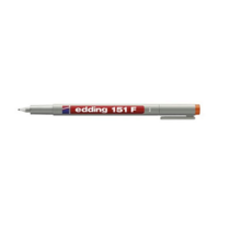 Marcador OHP fino-sble. EDDING naranja