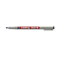 Marcador OHP ancho-sble. EDDING azul
