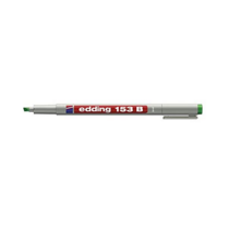 Marcador OHP ancho-sble. EDDING verde