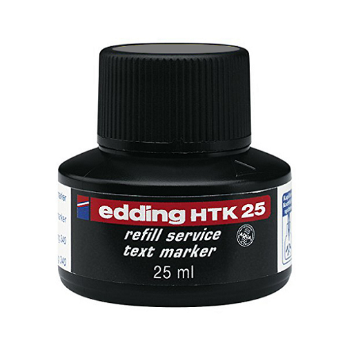 Tinta fluorescente HT, EDDING fco. 25ml. amarilla