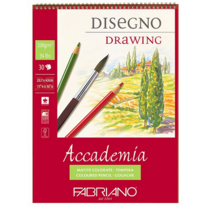 Papel FABRIANO ACCADEMIA 200g,blc 30h A3