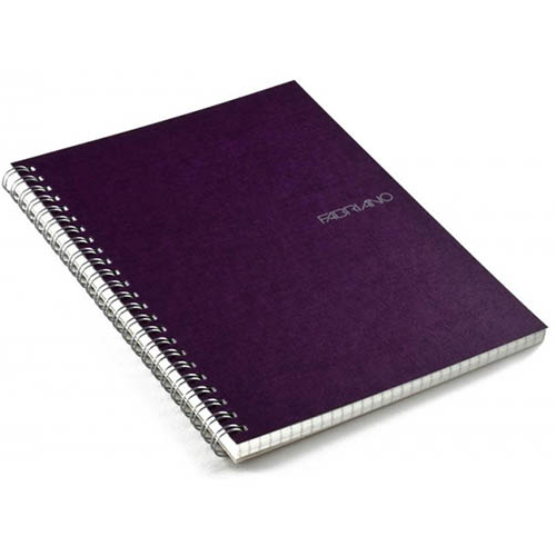 Cuaderno rayado FABRIANO A5 70h vino