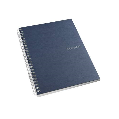 Cuaderno cuadri FABRIANO A5 70h dark blu