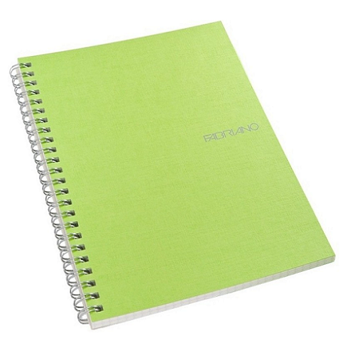 Cuaderno cuadri FABRIANO A5 70h lime