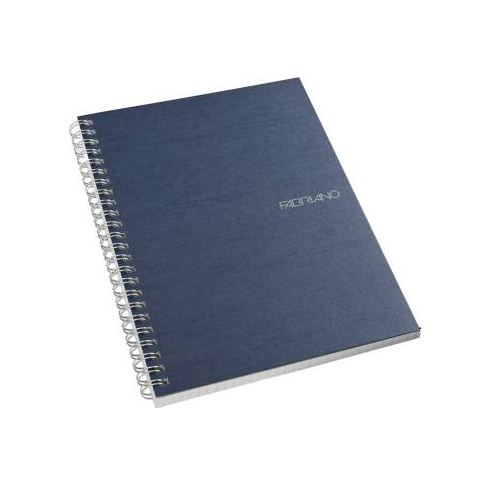 Cuaderno rayado FABRIANO A5 70h dark blu