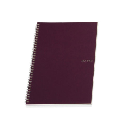 Cuaderno liso FABRIANO A4 70h vino