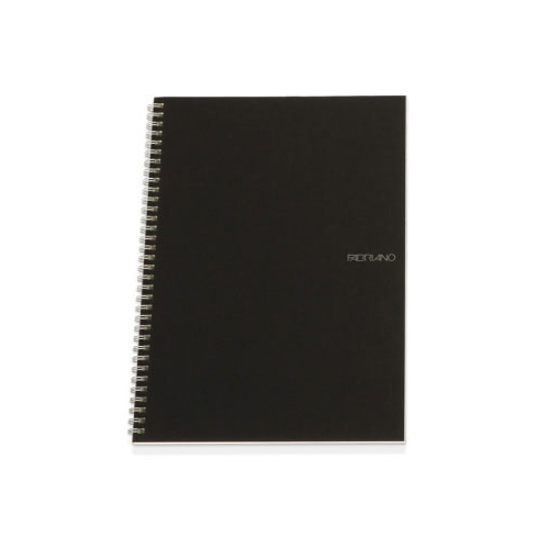 Cuaderno liso FABRIANO A4 70h nero