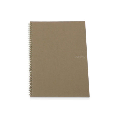 Cuaderno liso FABRIANO A4 70h antracit