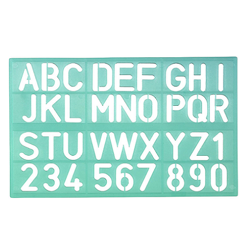 Molde de letras LINEX de  30 mm