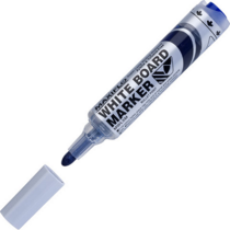 Marcador p/pizarra p.redonda PENTEL azul