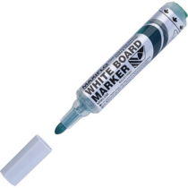 Marcador p/pizarra p.redonda PENTEL verd