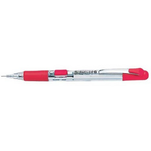 Portaminas 0.5 PENTEL TECHNICLICK roj