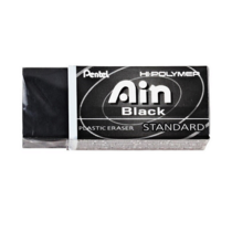 Borrador para lápiz PENTEL AIN BLACK md