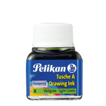 Tinta china PELIKAN, frasco 10ml verde c