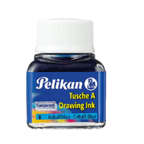 Tinta china PELIKAN, frasco 10ml azul co