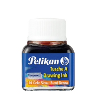 Tinta china PELIKAN, frasco 10ml siena t