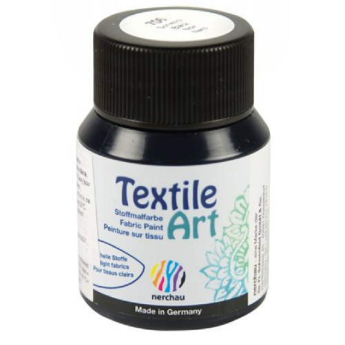 Pintura para tela NERCHAU negra 59ml