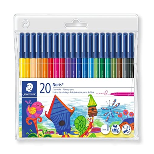 Plumones STAEDTLER NORIS CLUB, set de 20