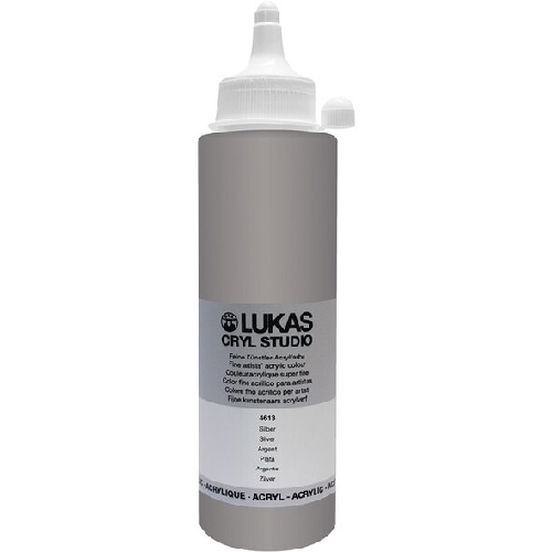 Acrílico LUKAS STUDIO Plata 250ml