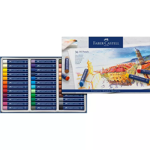 Yeso pastel graso FABER-CASTELL, set 36