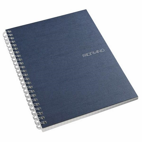 Cuaderno liso FABRIANO A5 70h dark blu