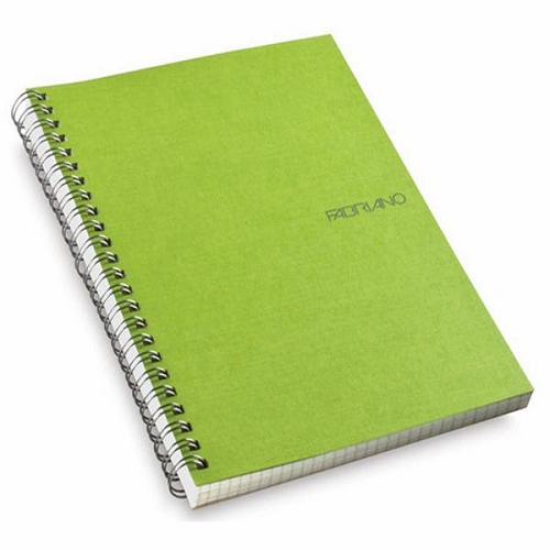 Cuaderno liso FABRIANO A5 70h lime