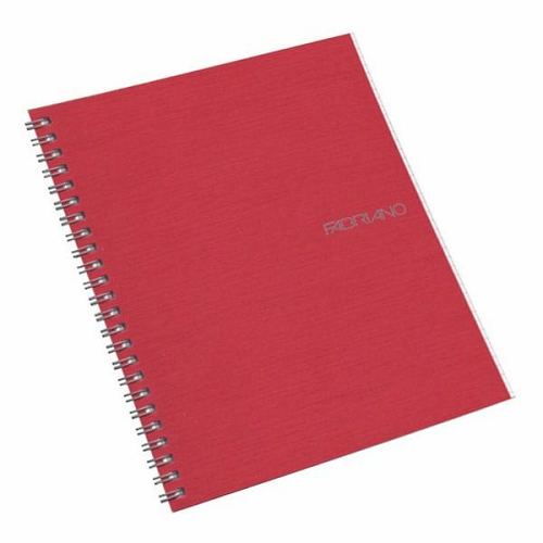 Cuaderno liso FABRIANO A5 70h lampone