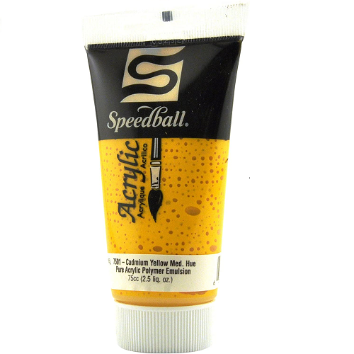 Acrílico SPEEDBALL Amarillo cadmio medio 75ml