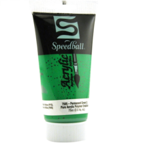 Acrílico SPEEDBALL Verde permte cla 75ml