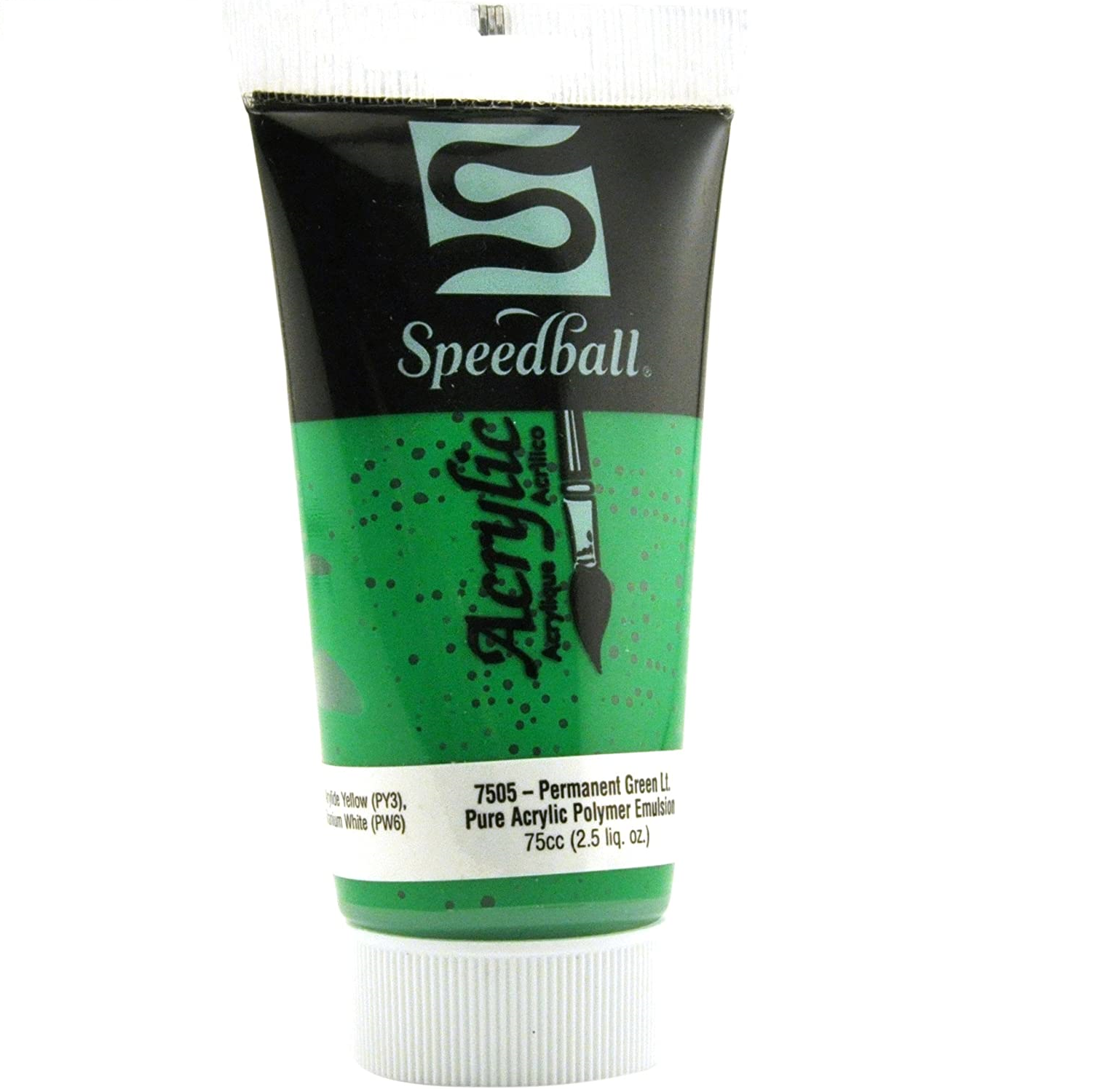 Acrílico SPEEDBALL Verde permanente claro 75ml