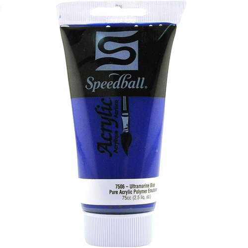 Acrílico SPEEDBALL Azul ultramar 75ml