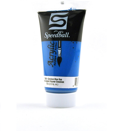 Acrílico SPEEDBALL Azul cerúleo 75ml