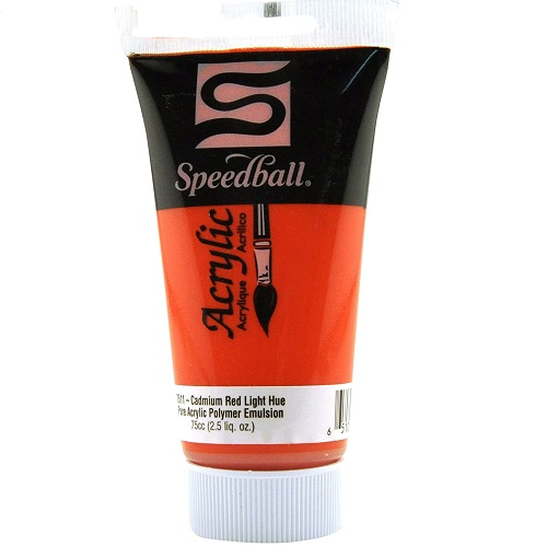 Acrílico SPEEDBALL Rojo cadmio cla 75ml