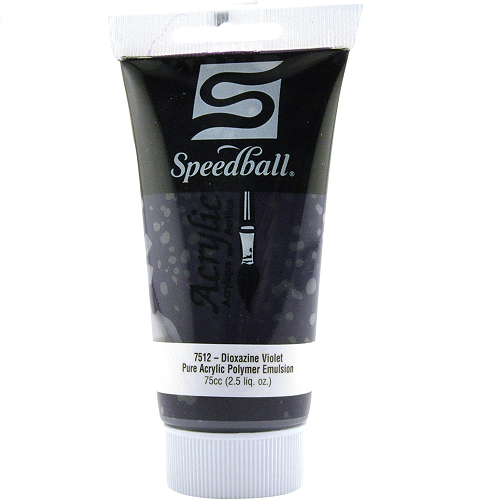 Acrílico SPEEDBALL Violeta dioxazin 75ml