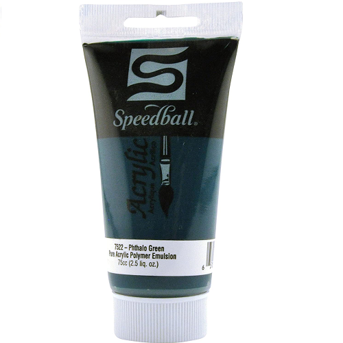 Acrílico SPEEDBALL Verde ftalo 75ml