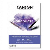 Papel GRADUATE Mix-Media 200g, 20h A4