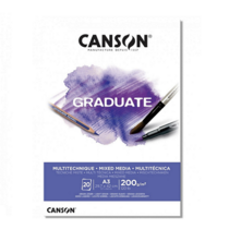 Papel GRADUATE Mix-Media 200g, 20h A3