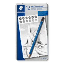 Lápiz de dibujo LUMOGRAPH, set de 12 S