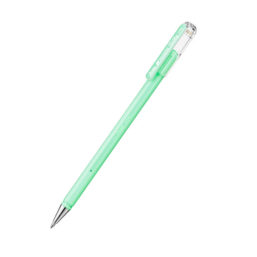 Bolígrafo PENTEL HYBRID MILKY verde