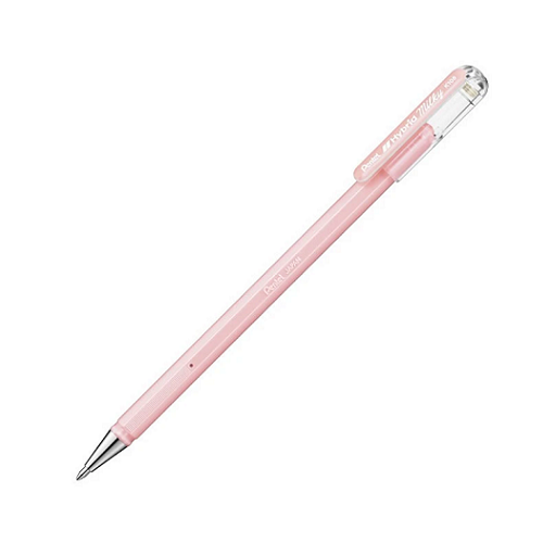 Bolígrafo PENTEL HYBRID MILKY rosado