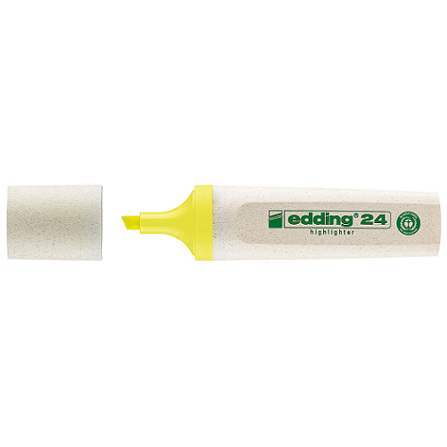 Resaltador EDDING EcoLine, amarillo