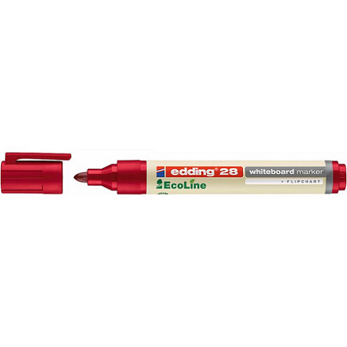 Marcador p/pizarra EDDING EcoLine, rojo