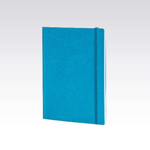 Cuaderno punteado FABRIANO A5 con elástico blu